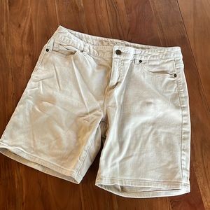 Michael Kors khaki denim shorts